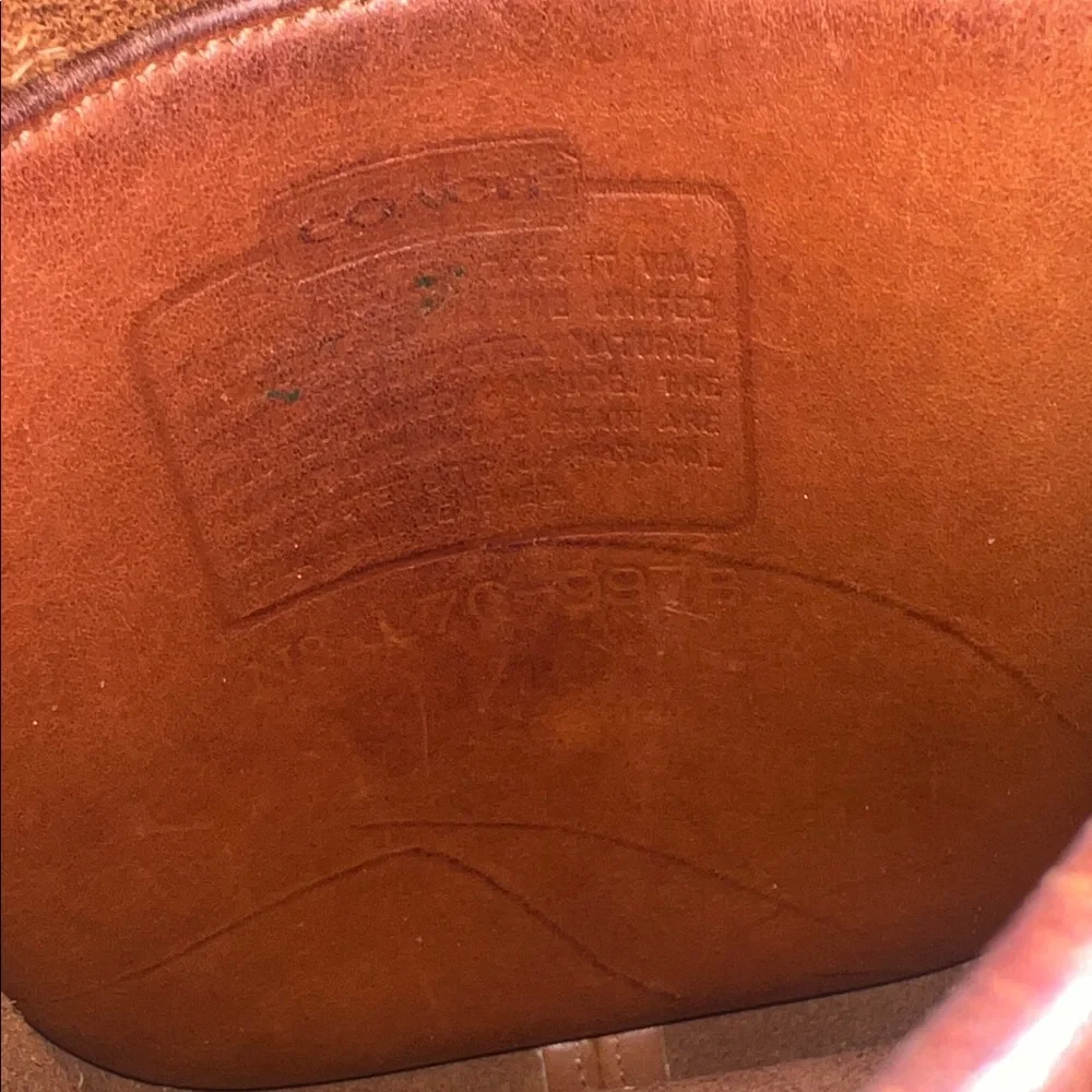 Coach Vintage Sidepack Crossbody Bag - Picture 5 of 10